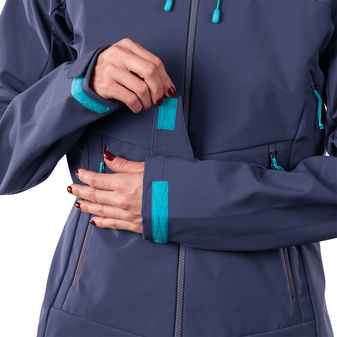 BU-6398OR women's outdoor softshell jacket 3L DAMARIS