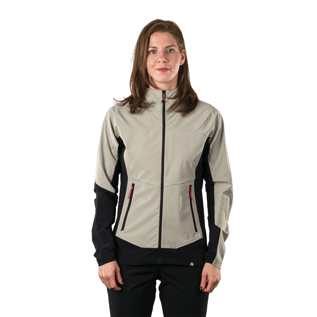 BU-6399OR women's trekking hybrid softshell jacket JAYLYN