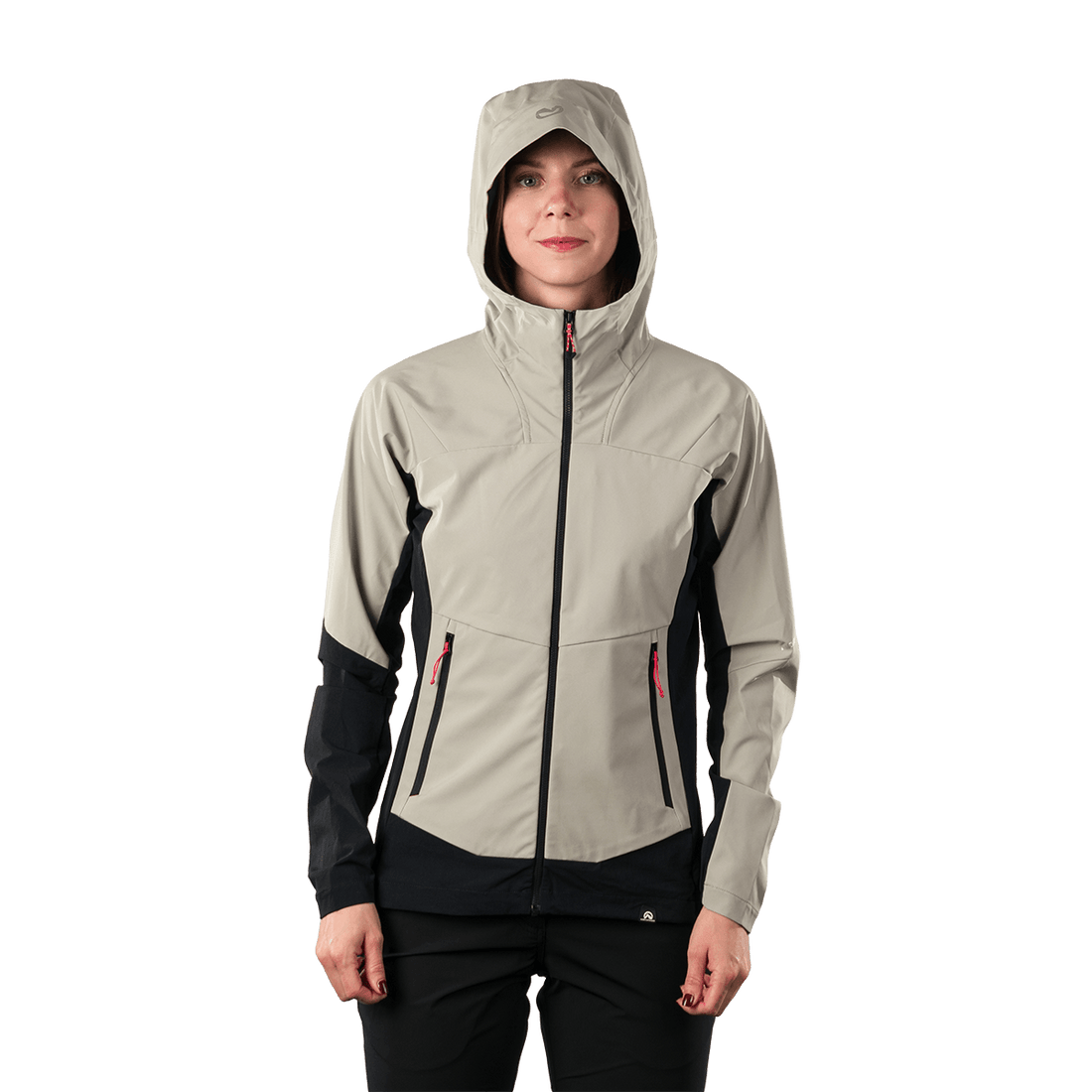 BU-6399OR women's trekking hybrid softshell jacket JAYLYN