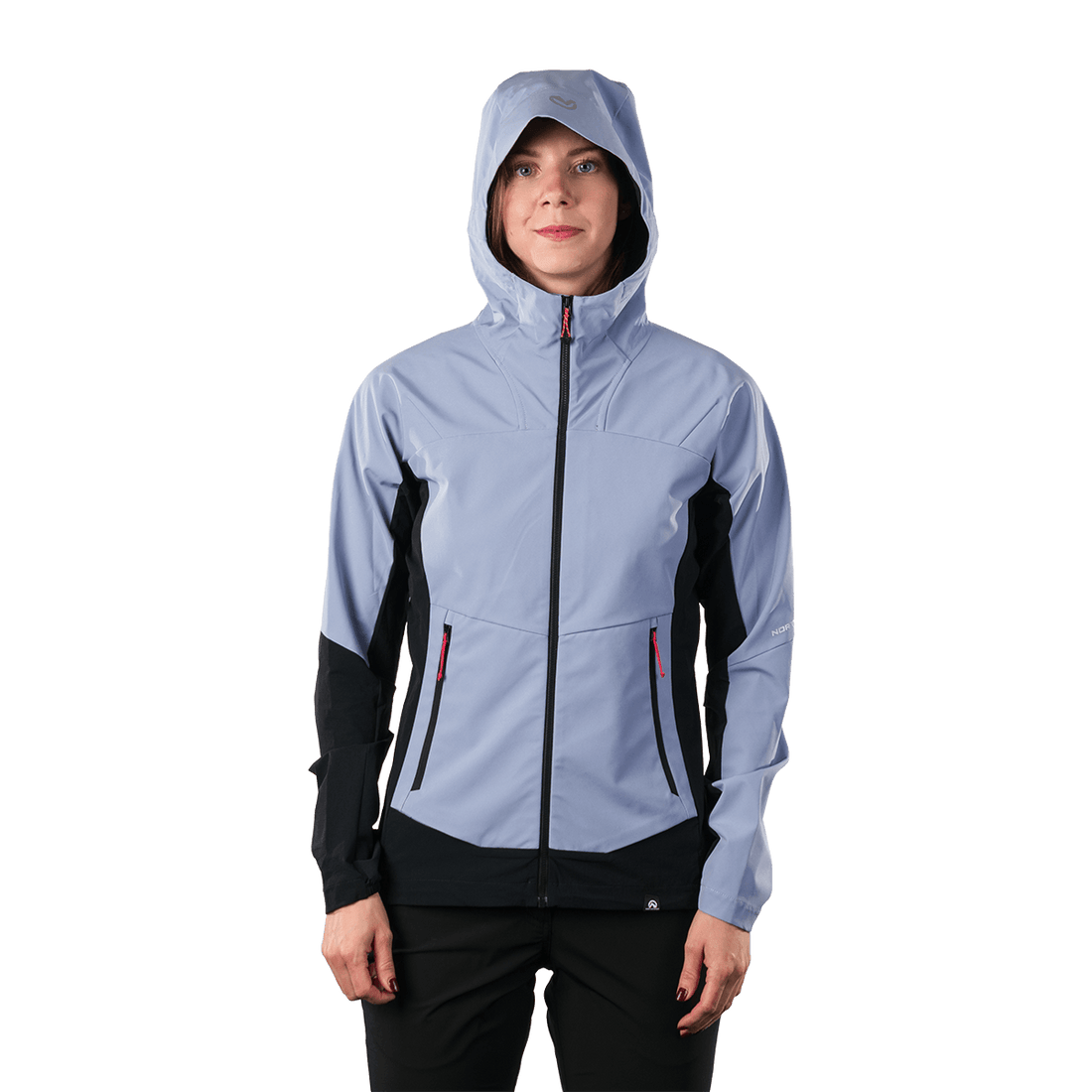 BU-6399OR women's trekking hybrid softshell jacket JAYLYN