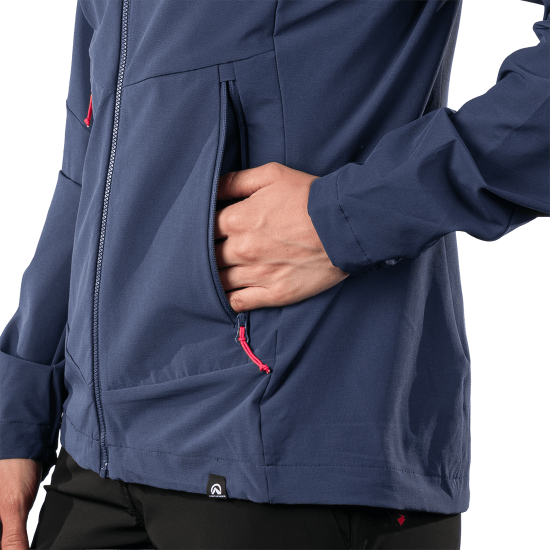 BU-6401OR women's trekking lightweight softshell jacket ALLY