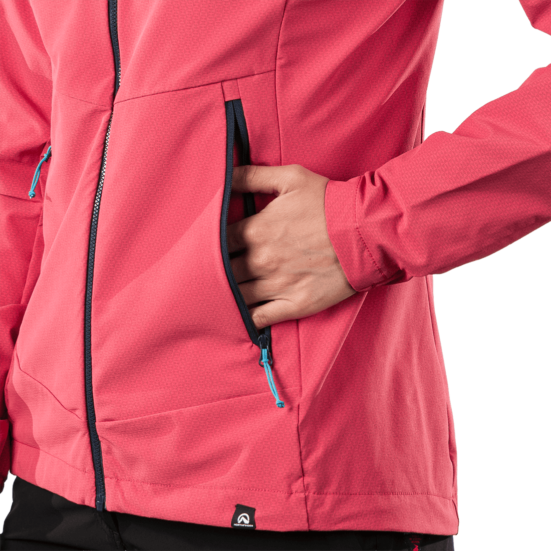 BU-6401OR women's trekking lightweight softshell jacket ALLY