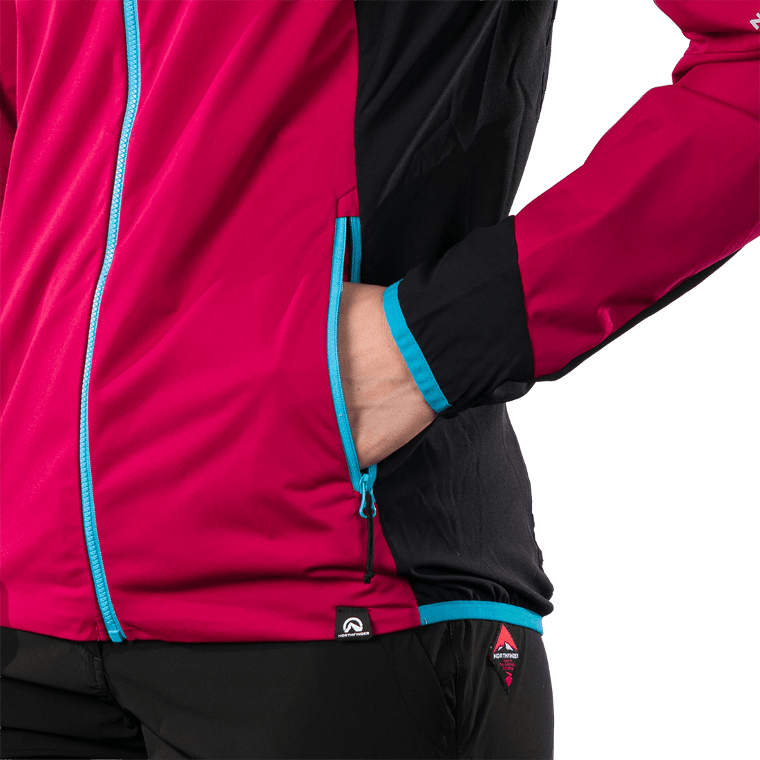 BU-6402OR women's trekking hybrid lightweight jacket 2.5L SANAA