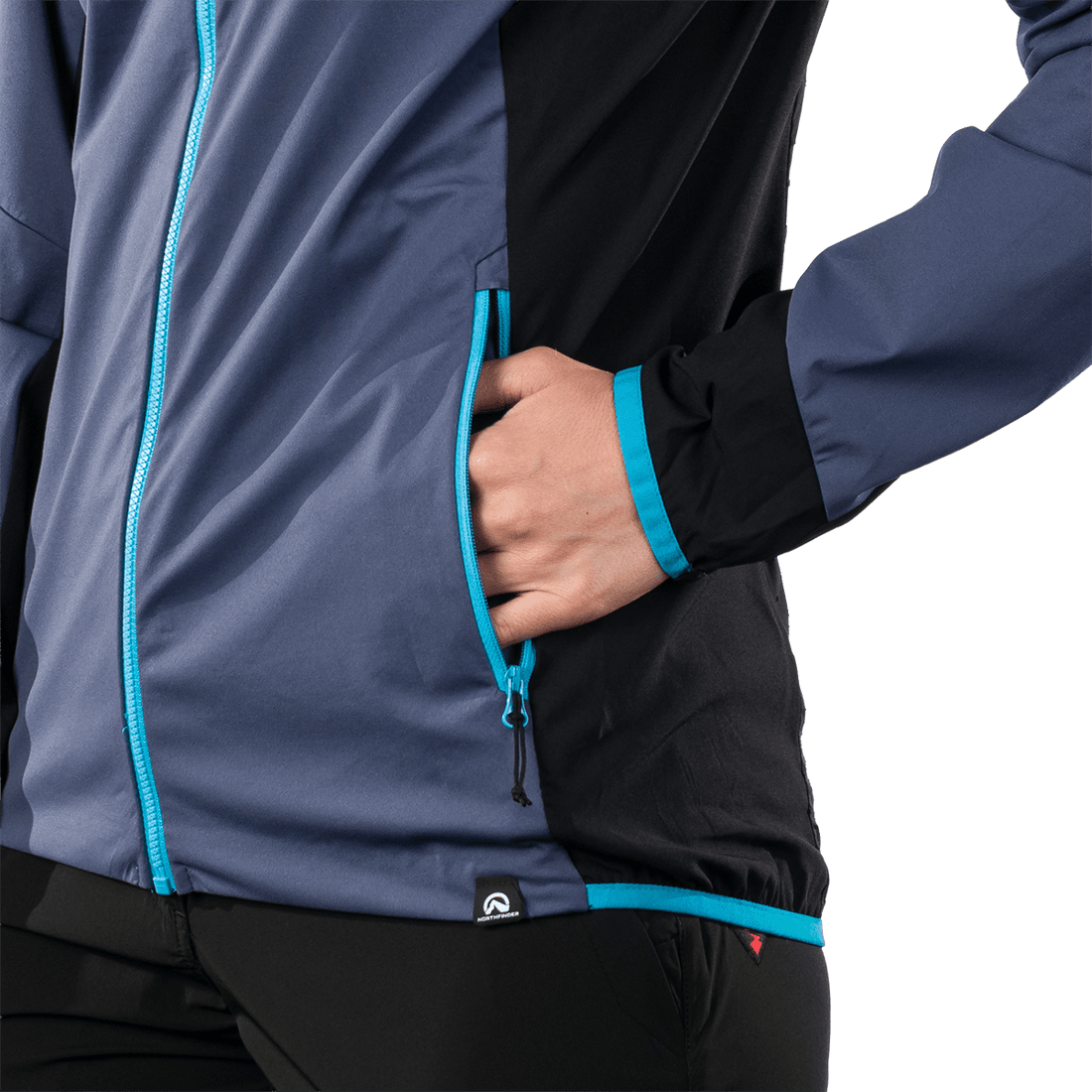BU-6402OR women's trekking hybrid lightweight jacket 2.5L SANAA