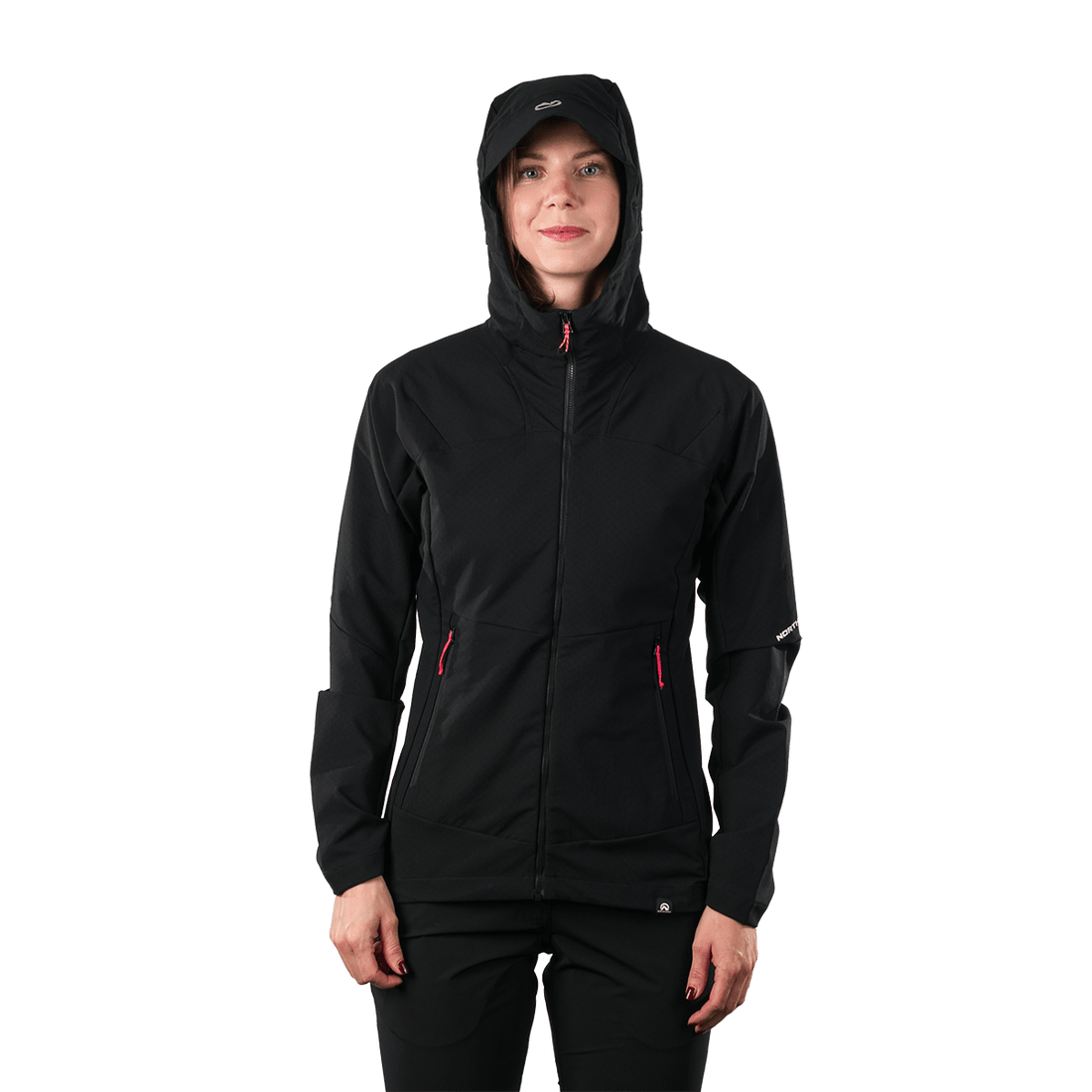 BU-6404OR women's trekking softshell jacket 1L DESTINEY