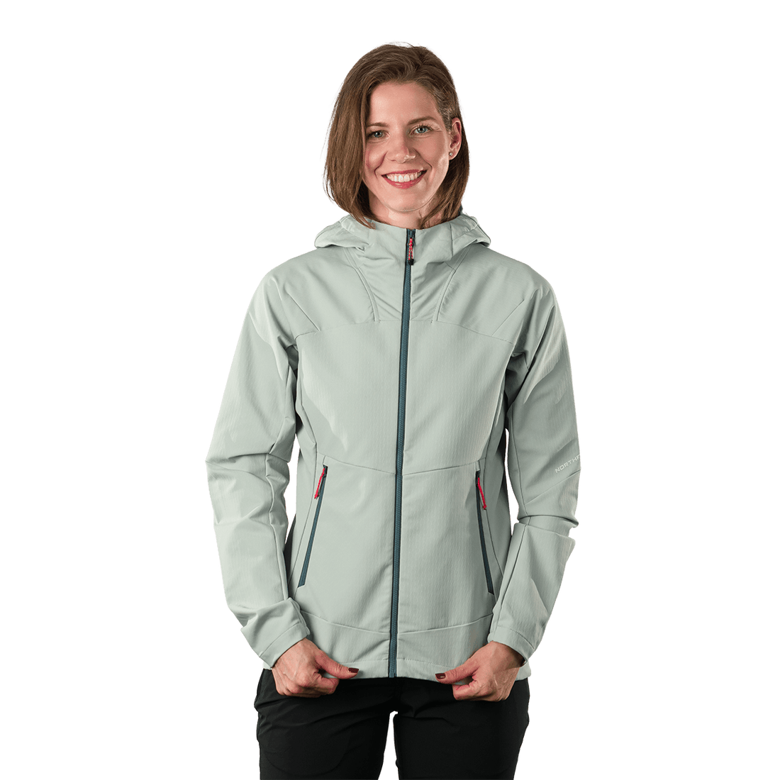BU-6404OR women's trekking softshell jacket 1L DESTINEY