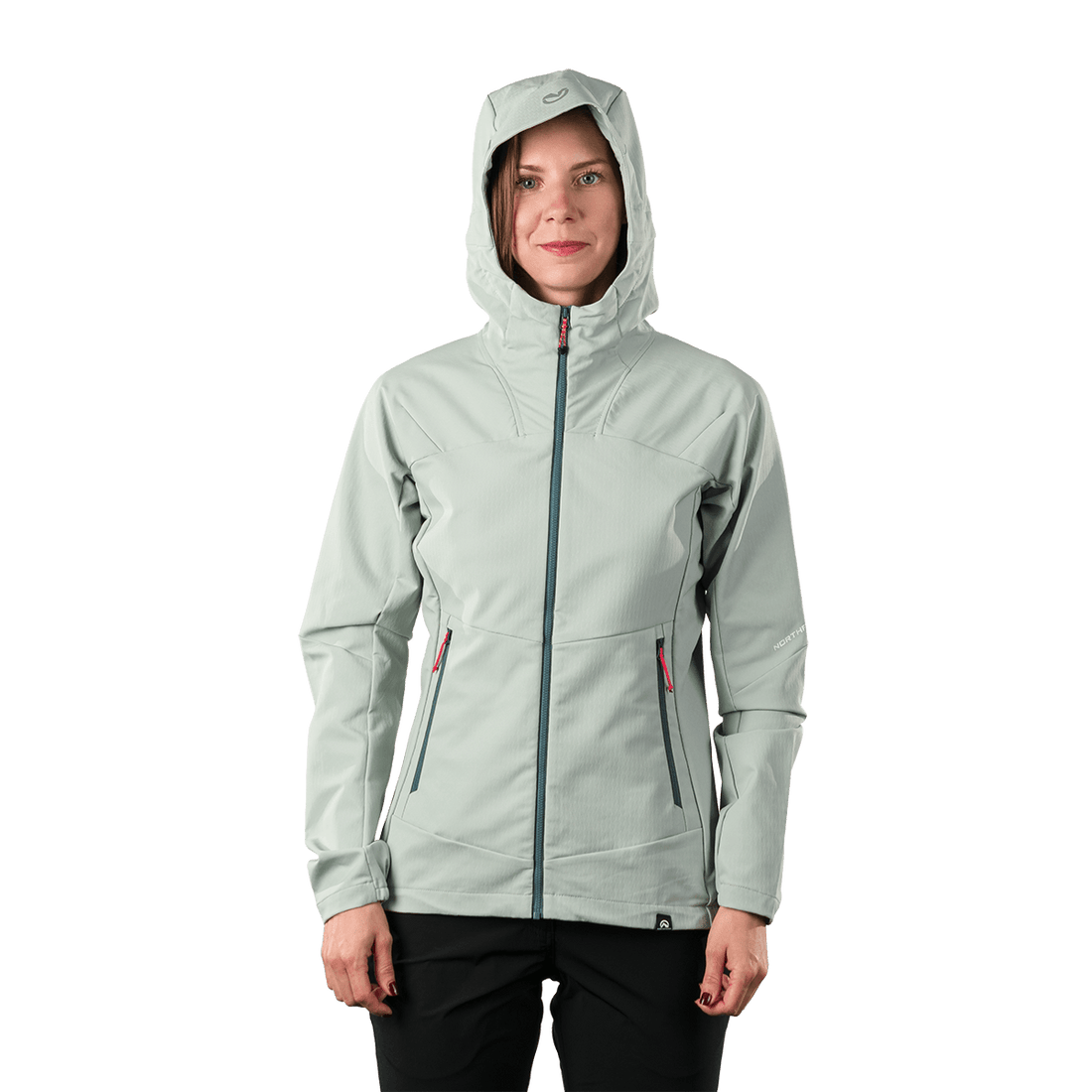 BU-6404OR women's trekking softshell jacket 1L DESTINEY