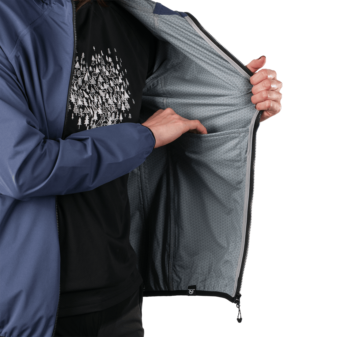 BU-6405OR women's lightweight jacket 2.5L MARELI