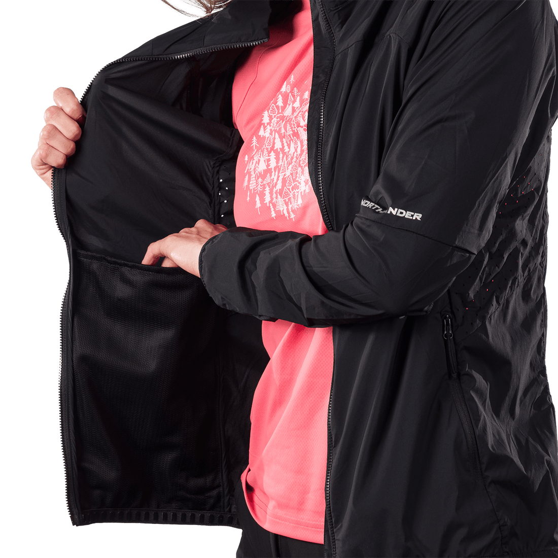 BU-6406OR women's ultra lightweight jacket JAZLYNN