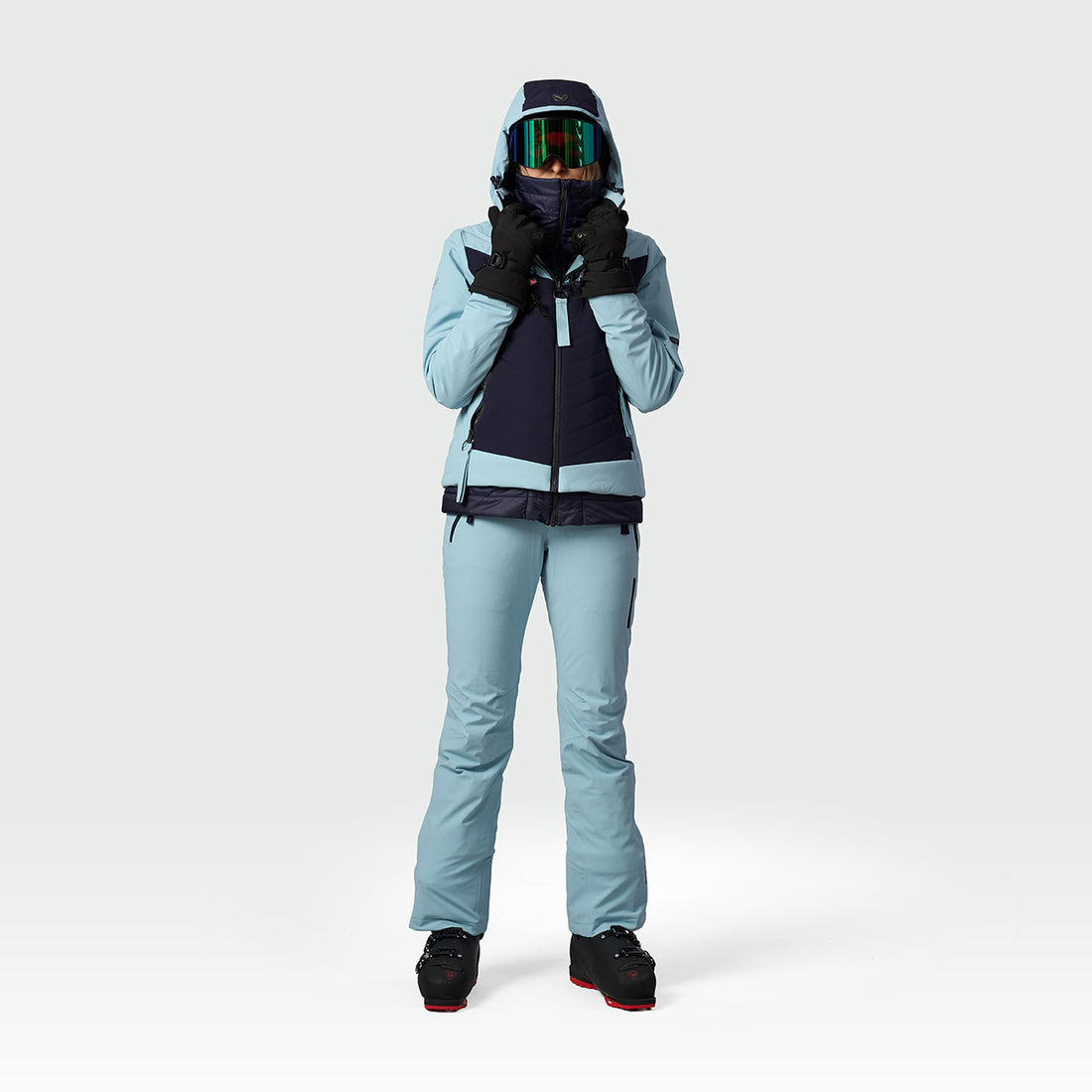 BU-6423SNW women's ski technical trendy insulated jacket NOELLE
