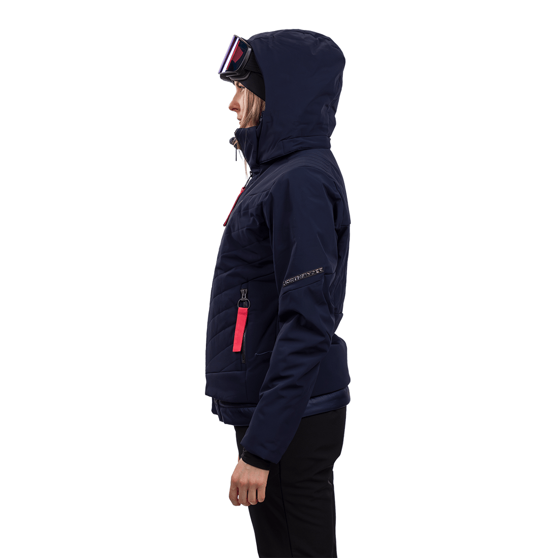 BU-6423SNW women's ski technical trendy insulated jacket NOELLE