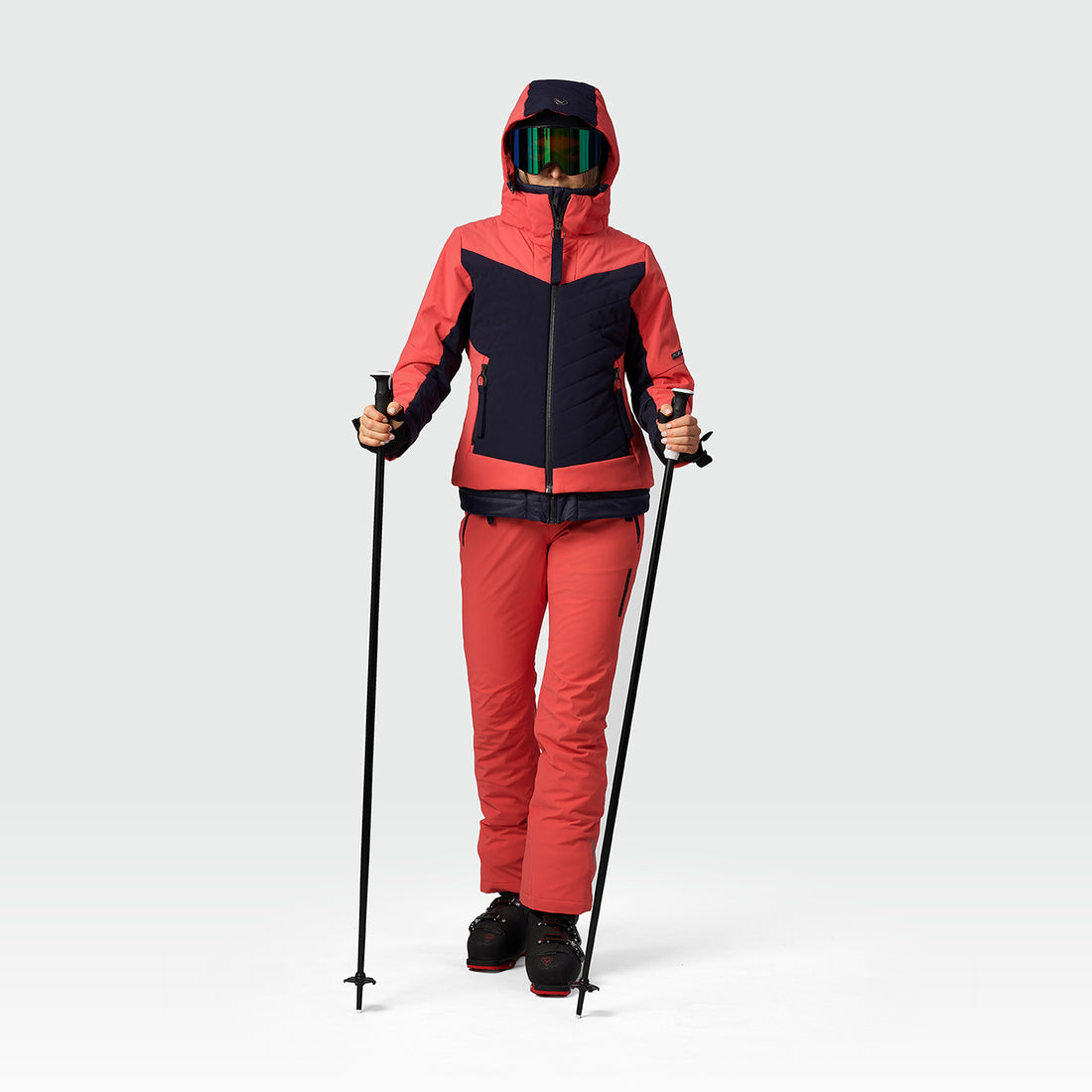 BU-6423SNW women's ski technical trendy insulated jacket NOELLE