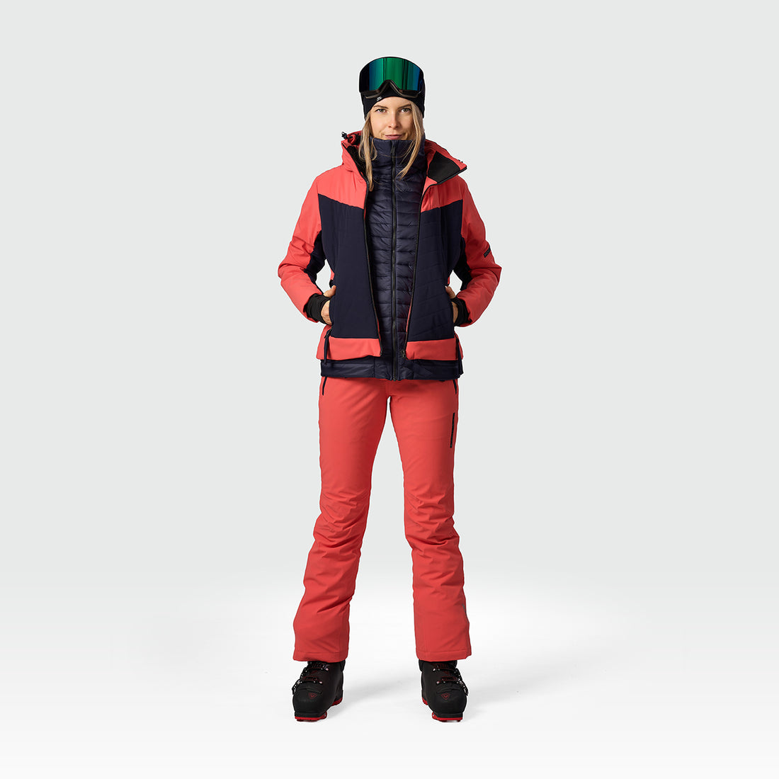 BU-6423SNW women's ski technical trendy insulated jacket NOELLE