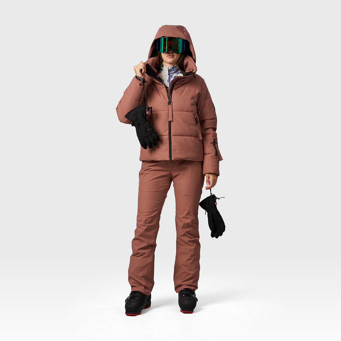 BU-6424SNW women's ski trendy jacket insulated LOUISA
