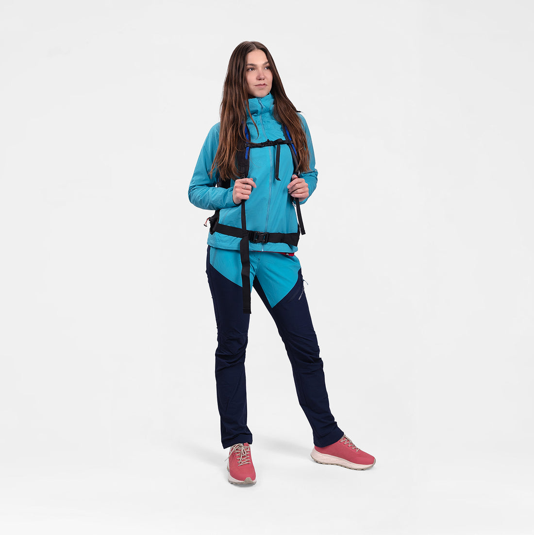 BU-6441OR women's outershell jacket 2L with mesh inside HAVRANICA