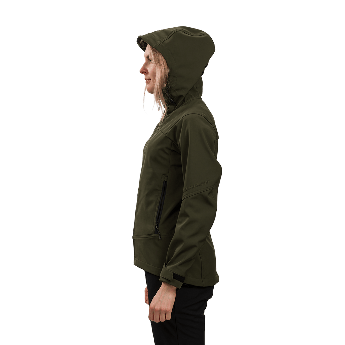 BU-6450OR women's outdoor hoody softshell jacket 3L TRIANN