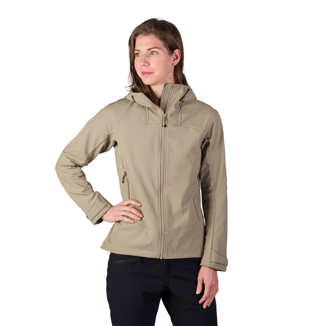 BU-6451OR women's trekking softshell jacket 3L MARYBE