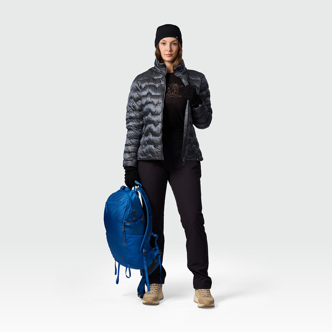 BU-6454OR women's outdoor insulated jacket JUANA