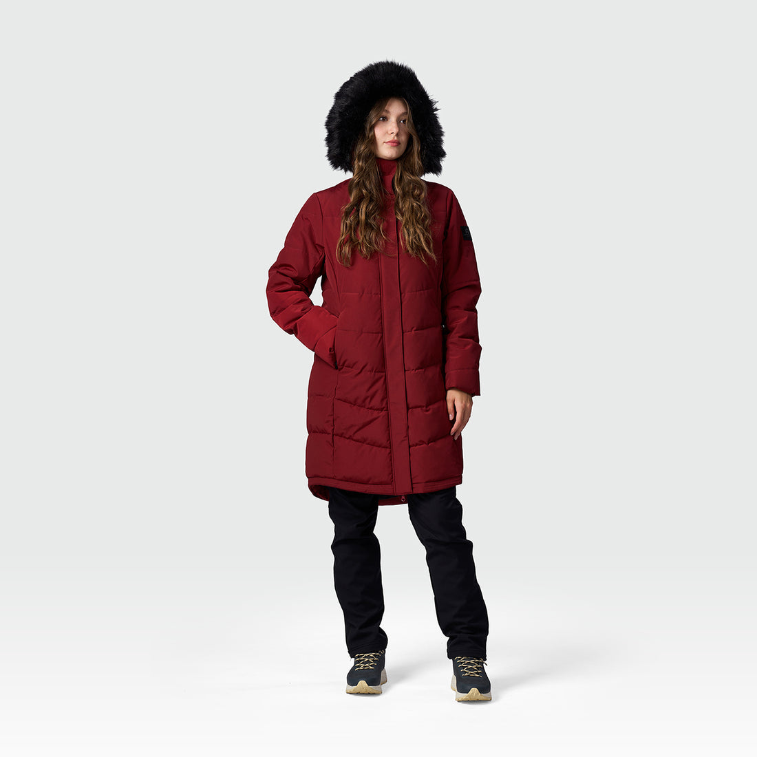 BU-6463SP women's insulated jacket long style TRYAN