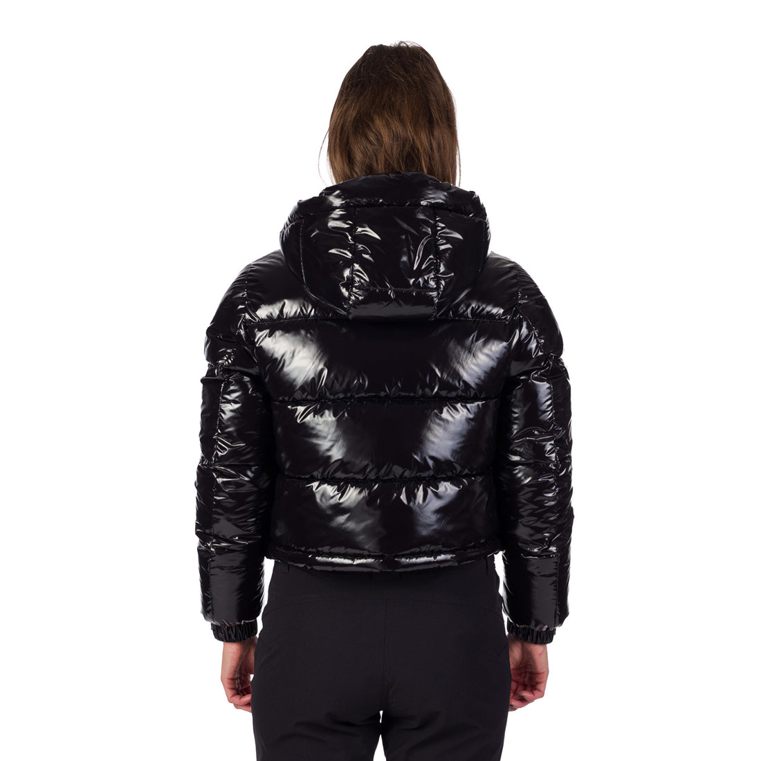 BU-6468SP women's trendy crop insulated jacket ANCHE