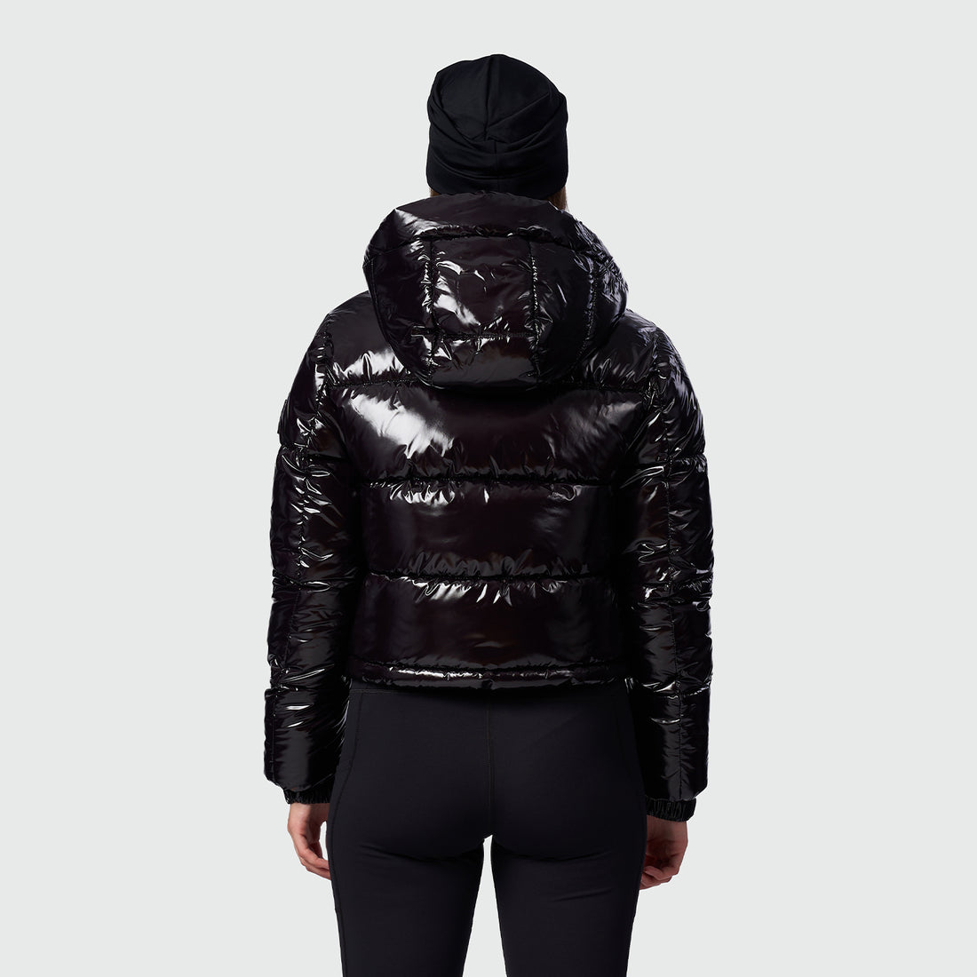 BU-6468SP women's trendy crop insulated jacket ANCHE
