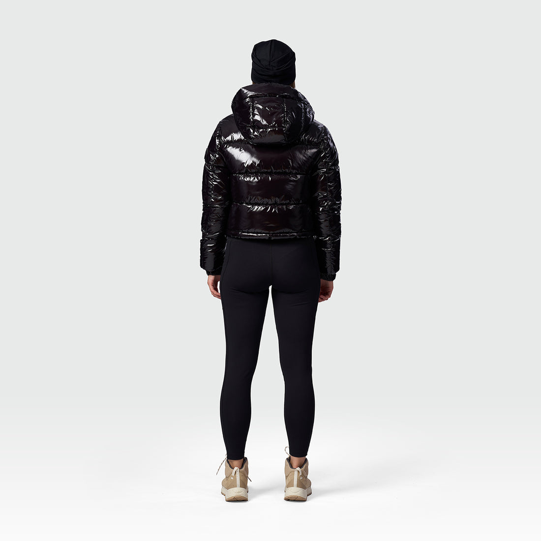 BU-6468SP women's trendy crop insulated jacket ANCHE
