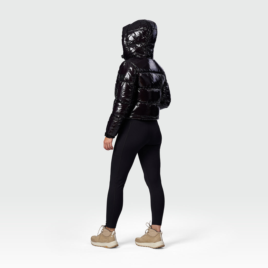 BU-6468SP women's trendy crop insulated jacket ANCHE