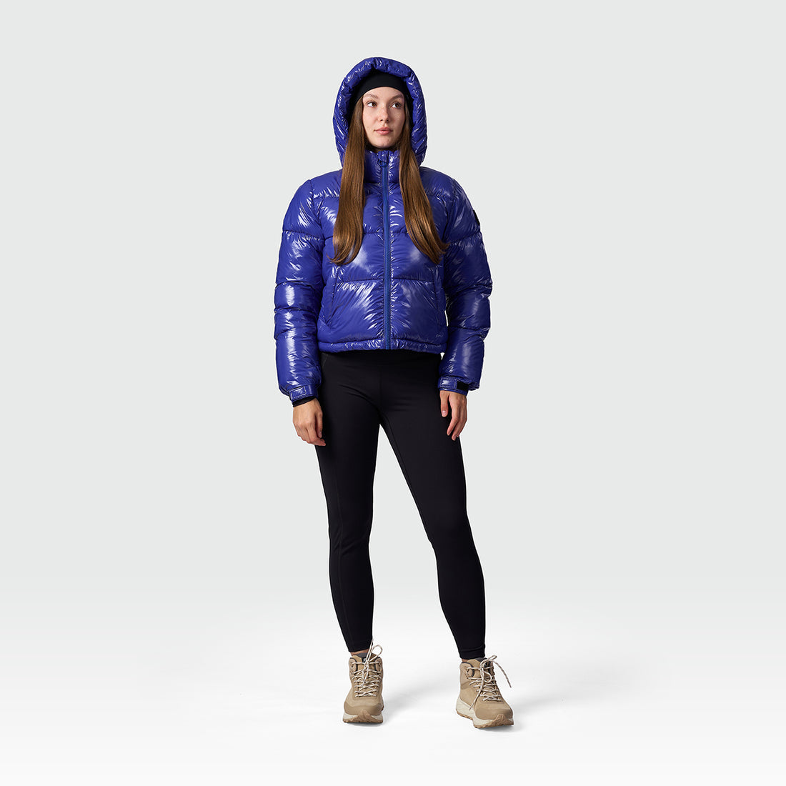 BU-6468SP women's trendy crop insulated jacket ANCHE