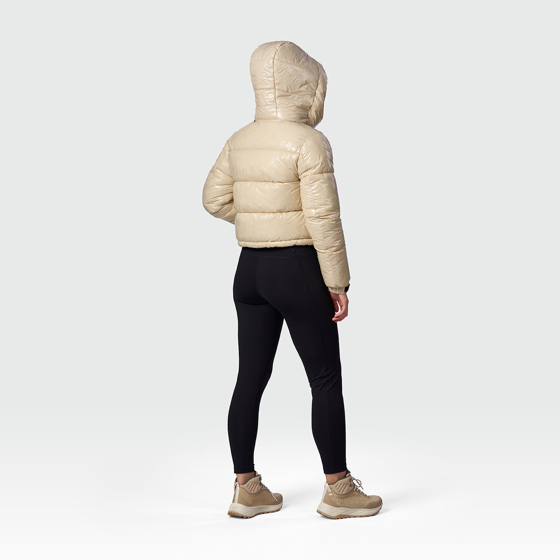 BU-6468SP women's trendy crop insulated jacket ANCHE