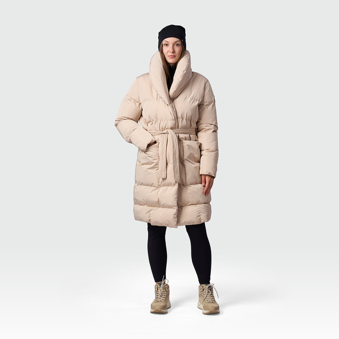 BU-6470SP women's urban long style insulated jacket SAMANTA