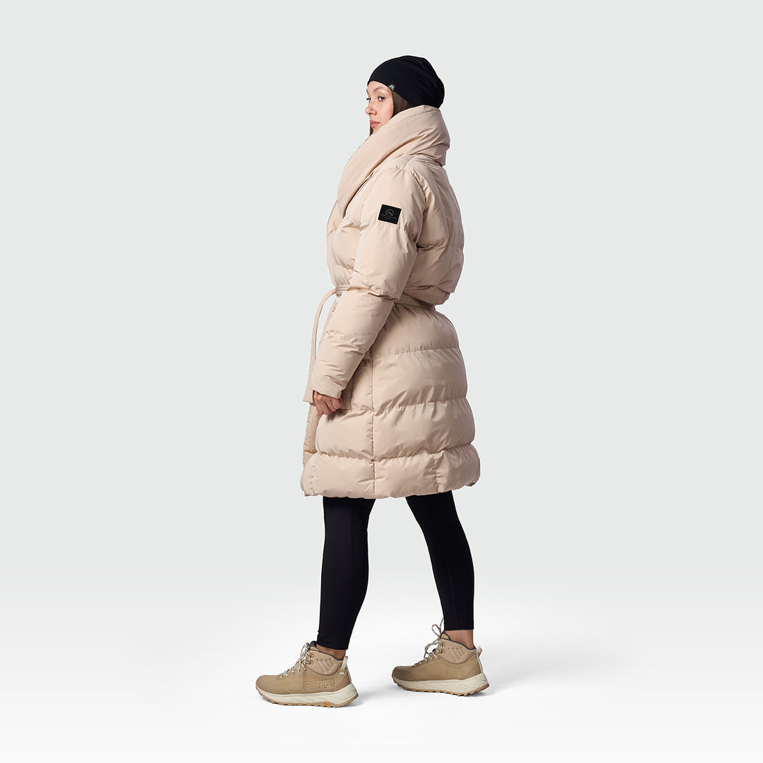BU-6470SP women's urban long style insulated jacket SAMANTA