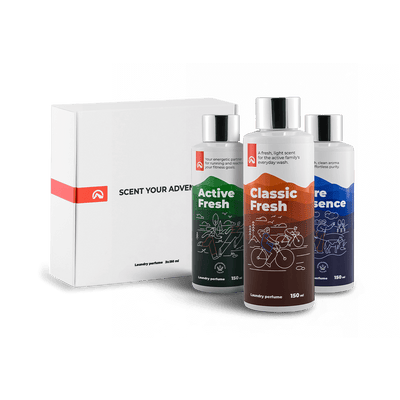 Gift set of 3 laundry perfumes 150 ml: ACTIVE FRESH + CLASSIC FRESH + PURE ESSENCE