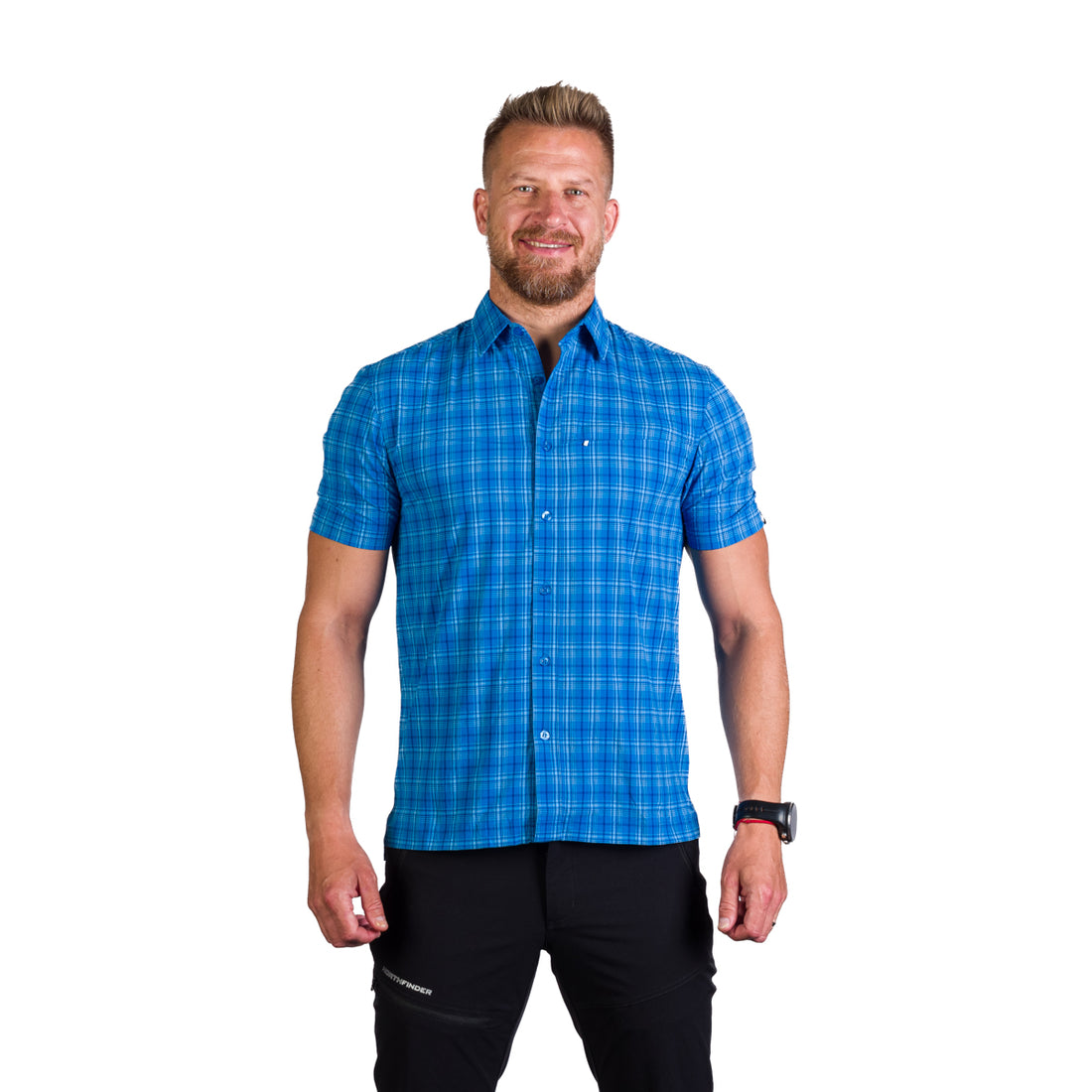 KO-30451OR men's technical outdoor shirt short sleeve CASEN