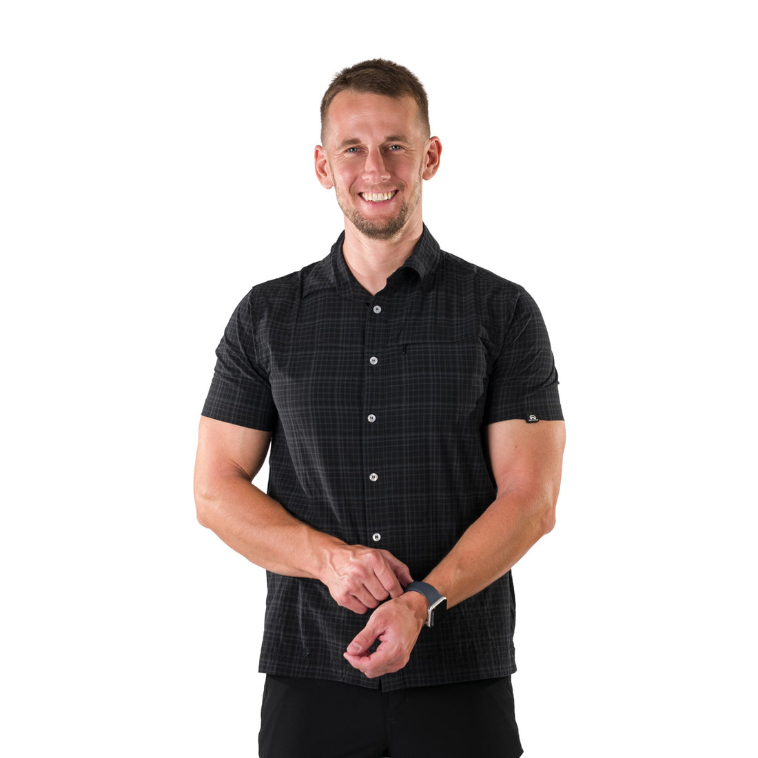 KO-32502OR men's outdoor technical stretch shirt STEFANO