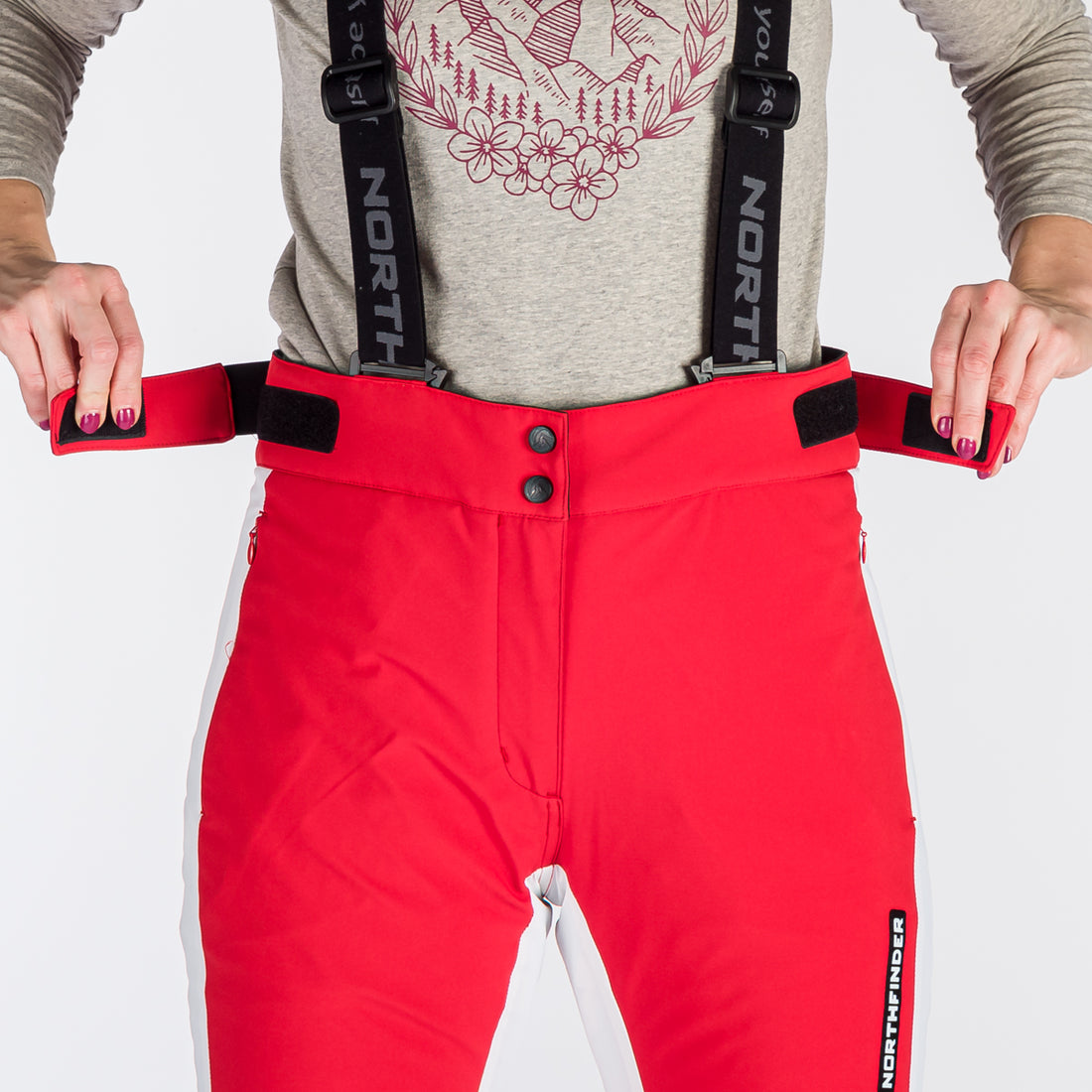 Ladies' insulated ski pants JUNE