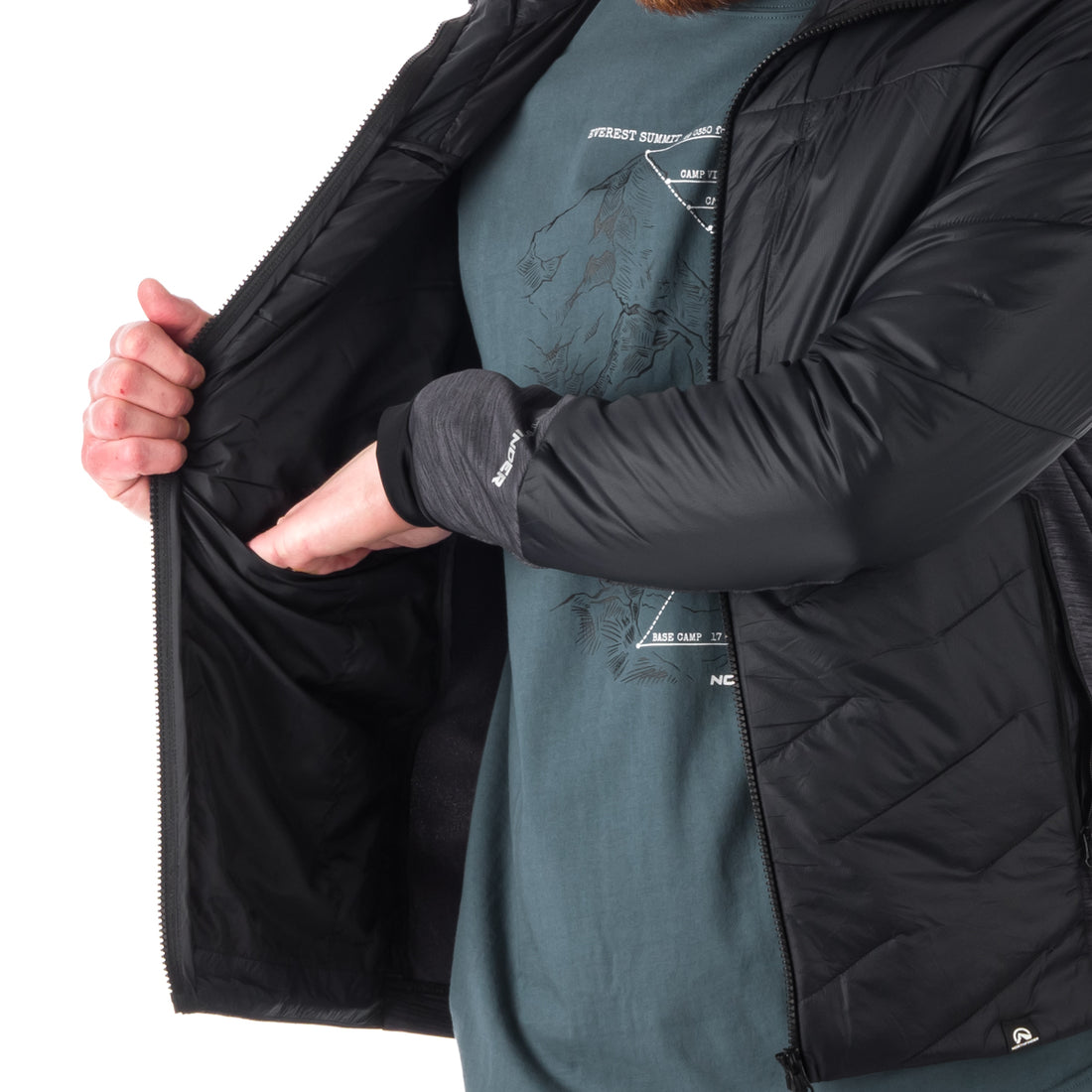 Men's hybrid jacket OTIS BU-5035OR