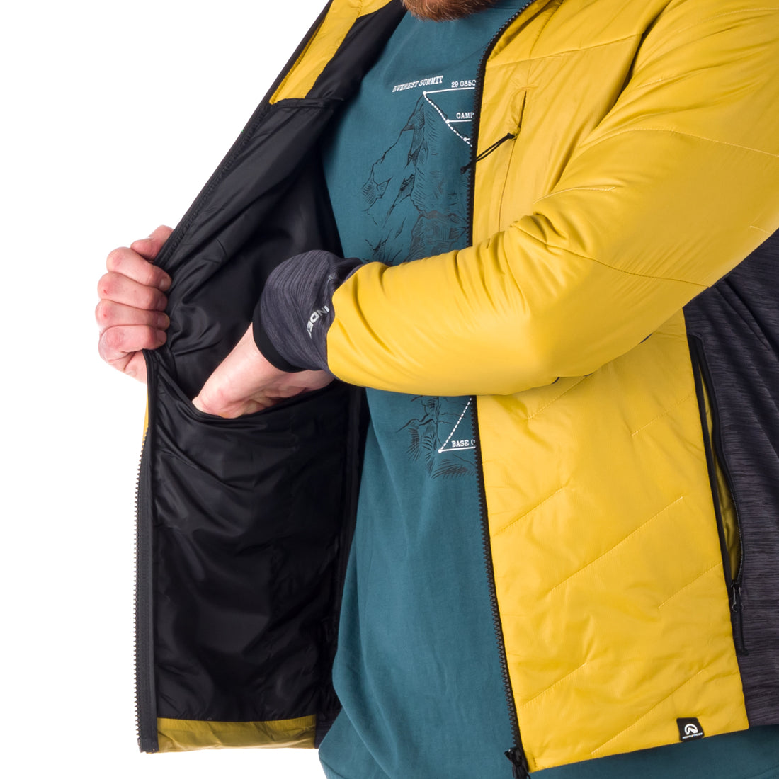 Men's hybrid jacket OTIS BU-5035OR