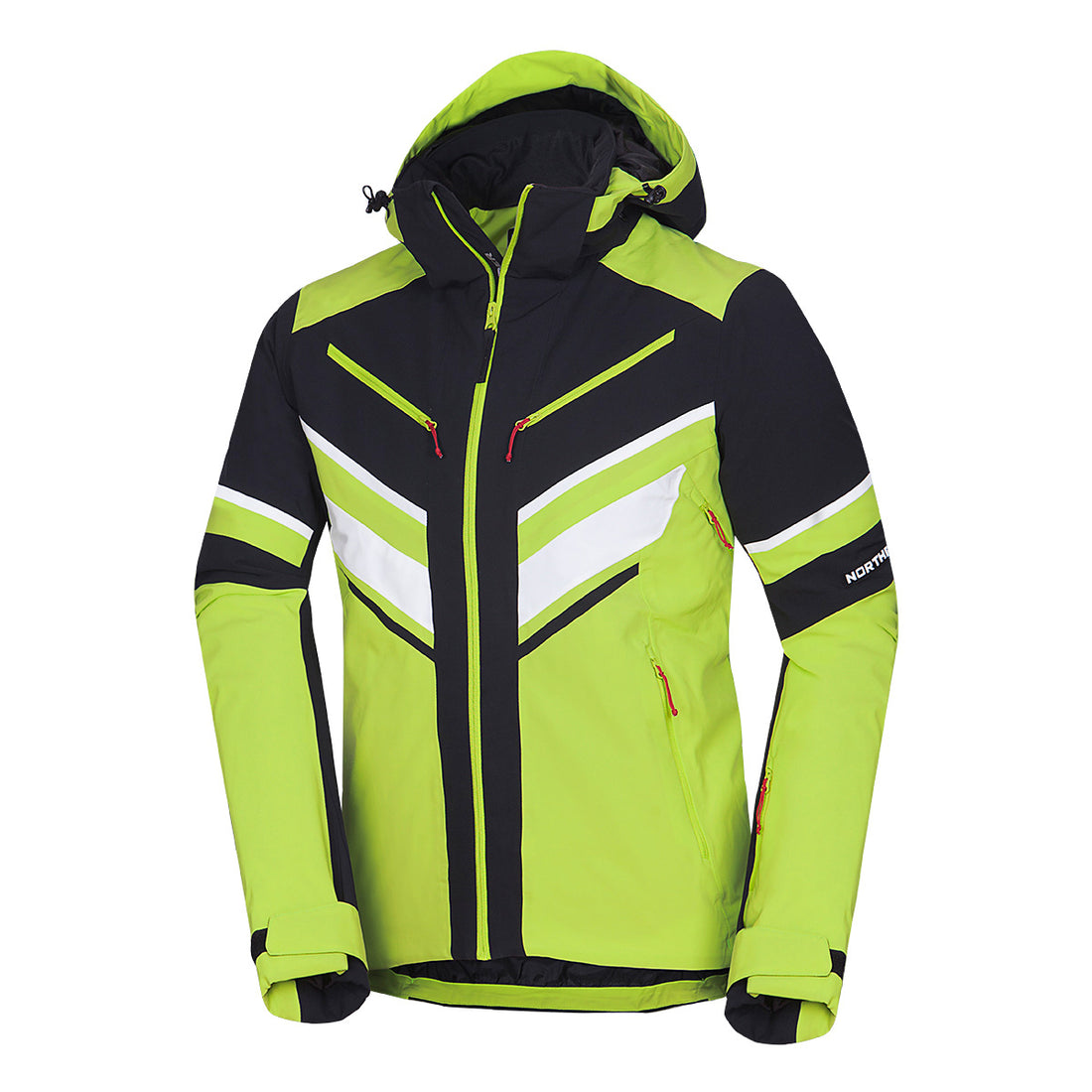 Men's insulated windproof ski jacket EARL