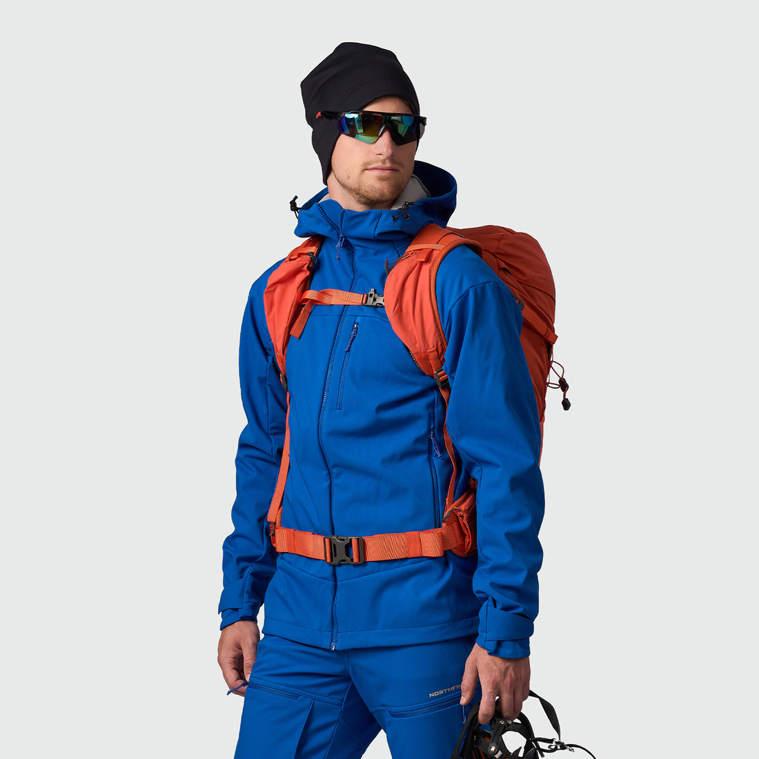 men's outdoor hoody softshell jacket 3L