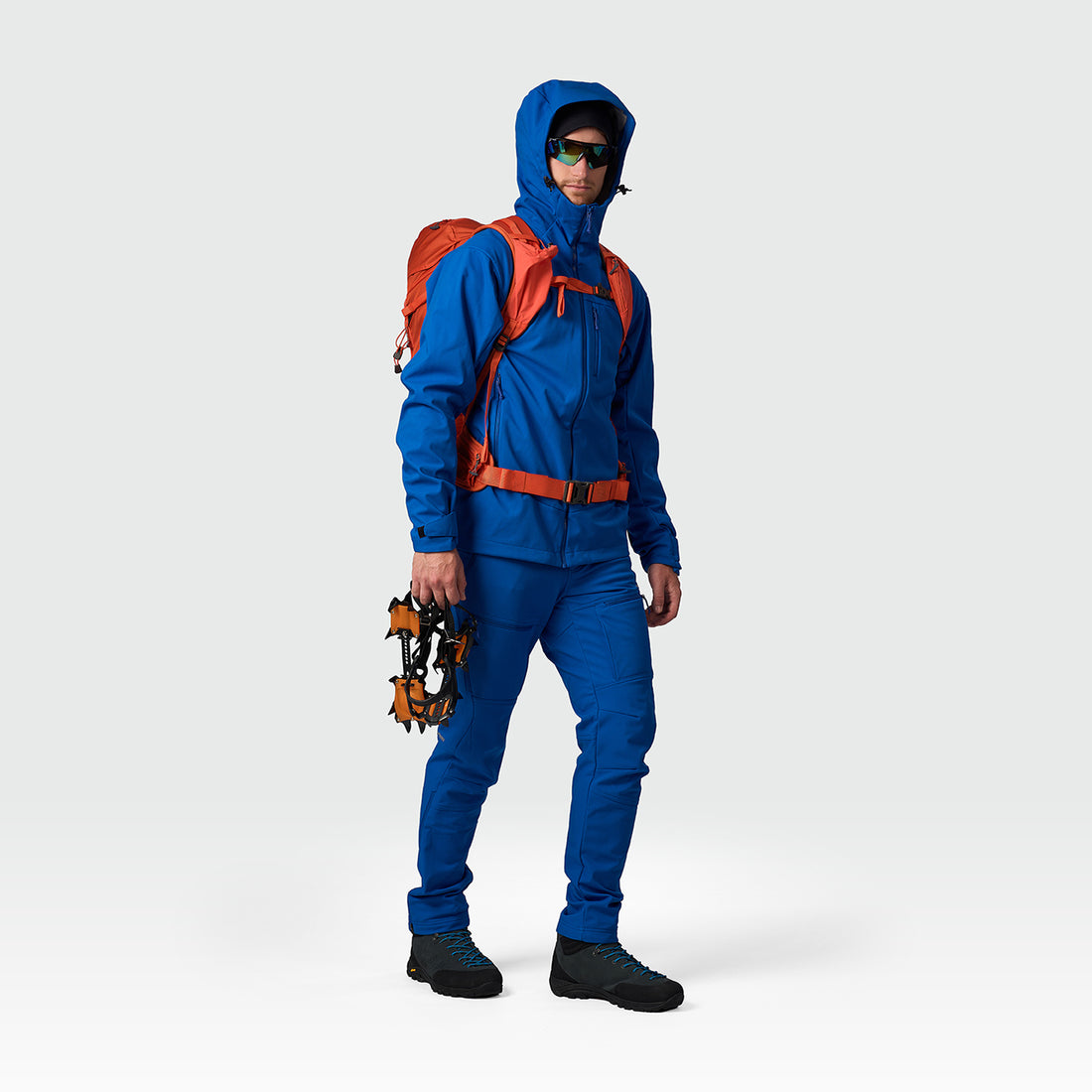 men's outdoor hoody softshell jacket 3L