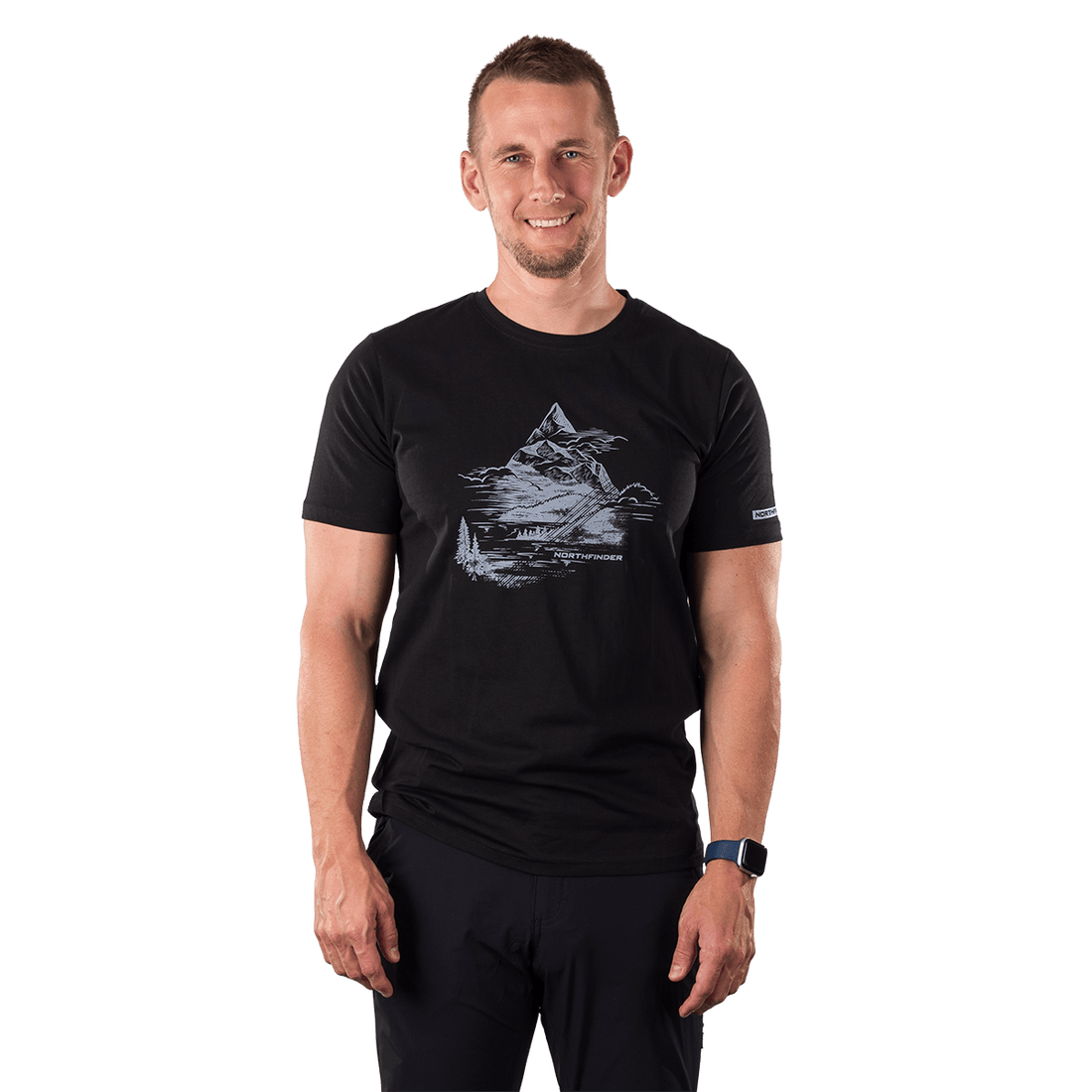 Men’s Outdoor T-shirt 100% Organic Cotton Regular Fit BENED
