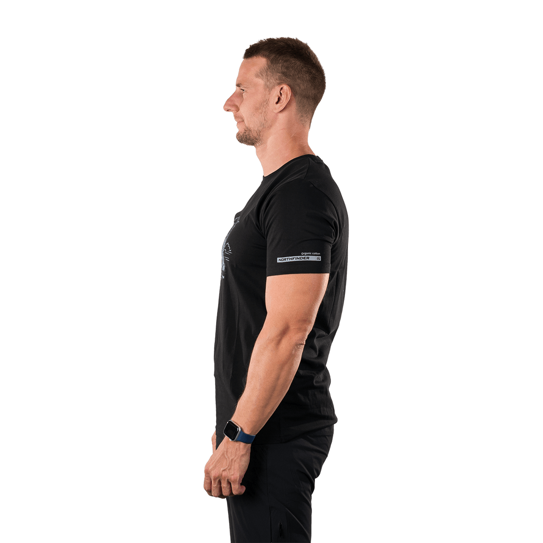 Men’s Outdoor T-shirt 100% Organic Cotton Regular Fit BENED