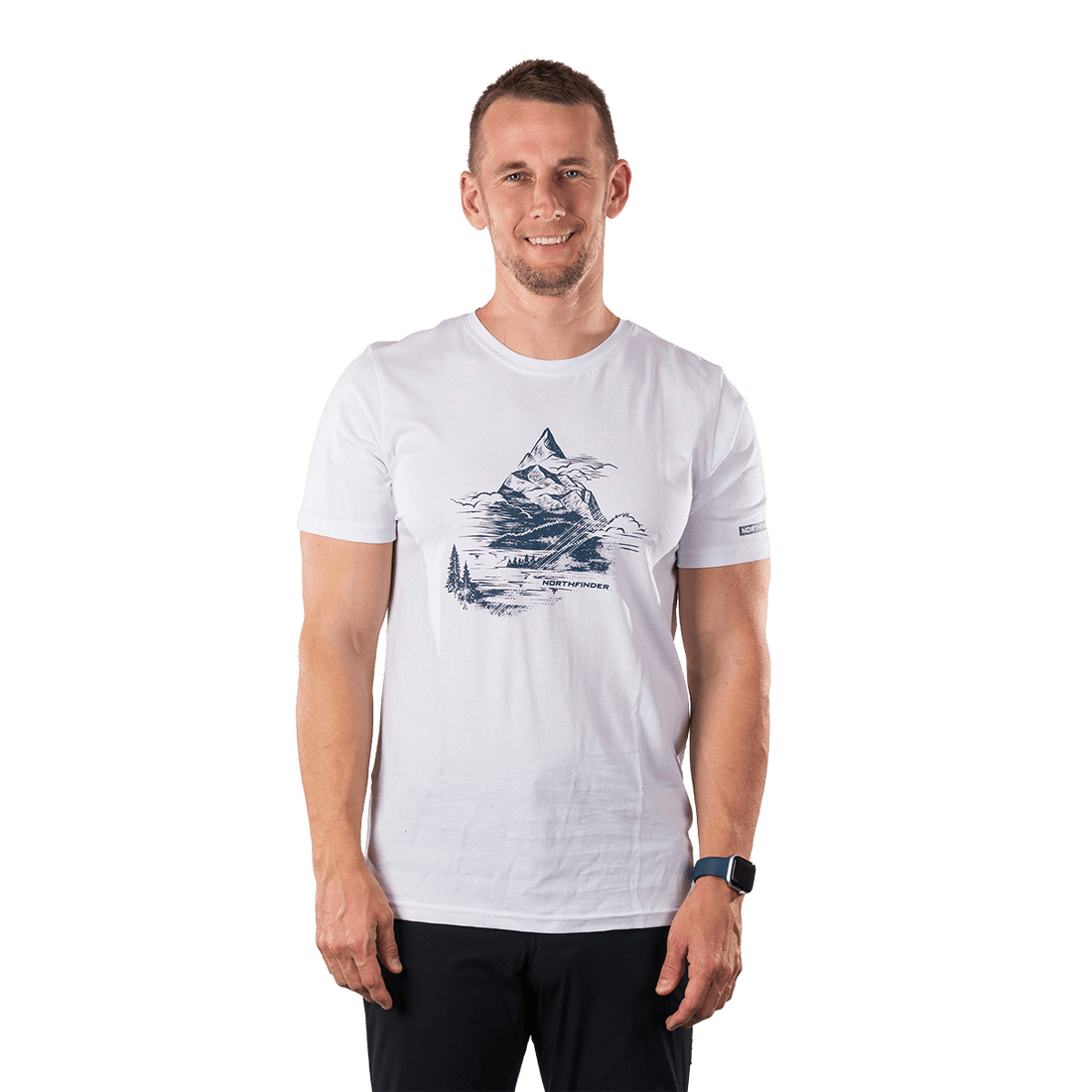 Men’s Outdoor T-shirt 100% Organic Cotton Regular Fit BENED
