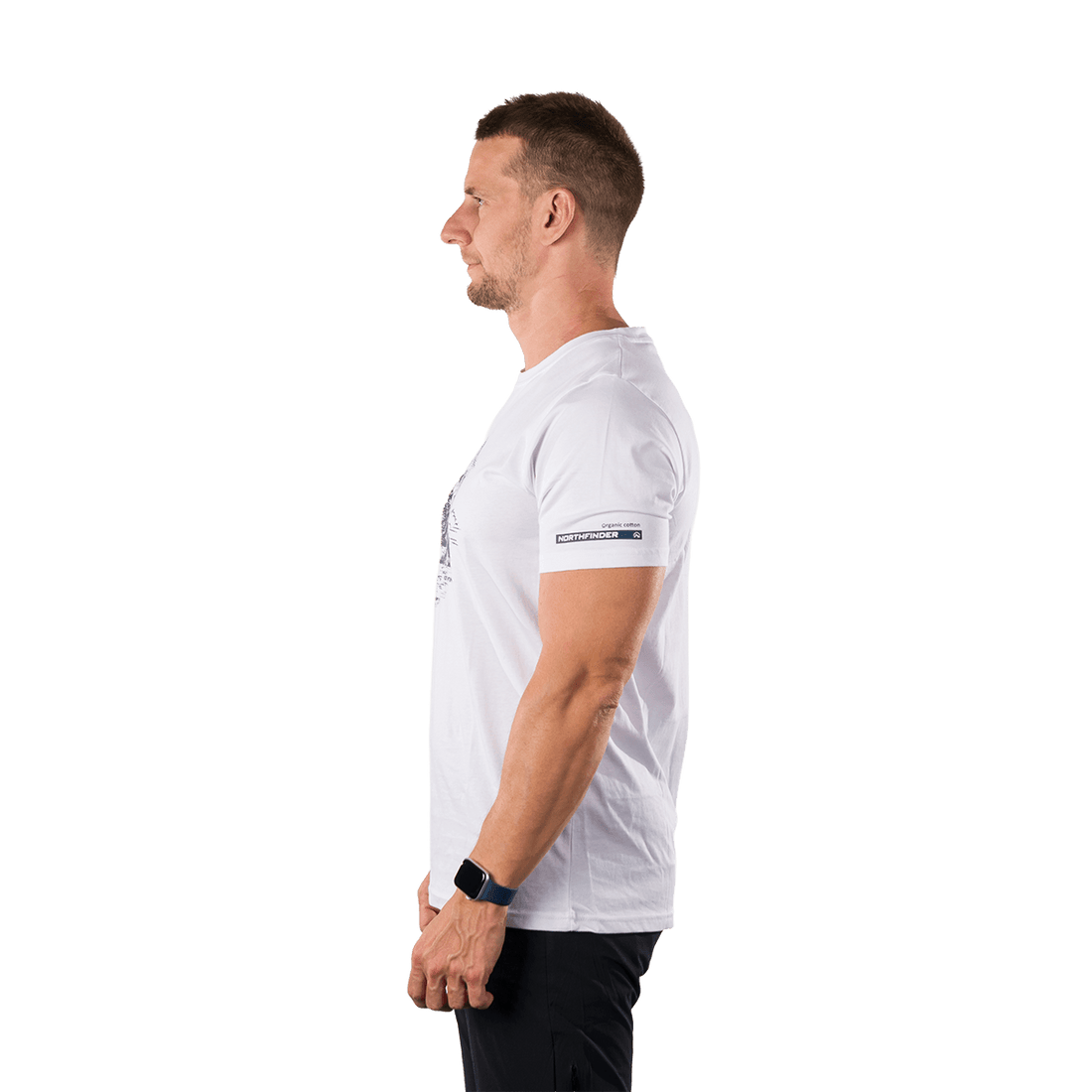 Men’s Outdoor T-shirt 100% Organic Cotton Regular Fit BENED