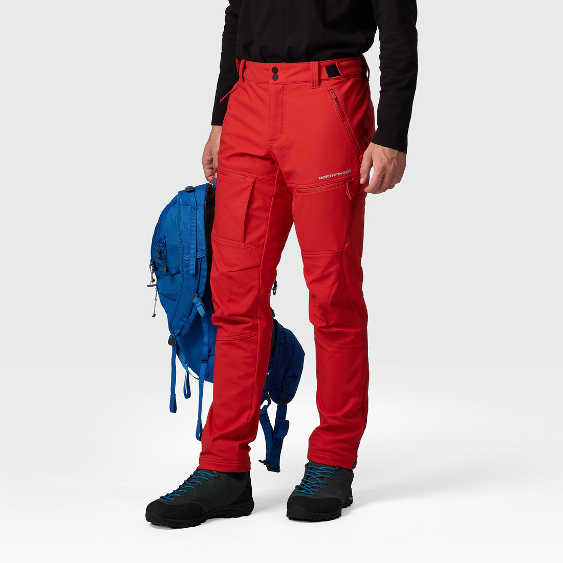 men's outdoor winter softshell pants 3L