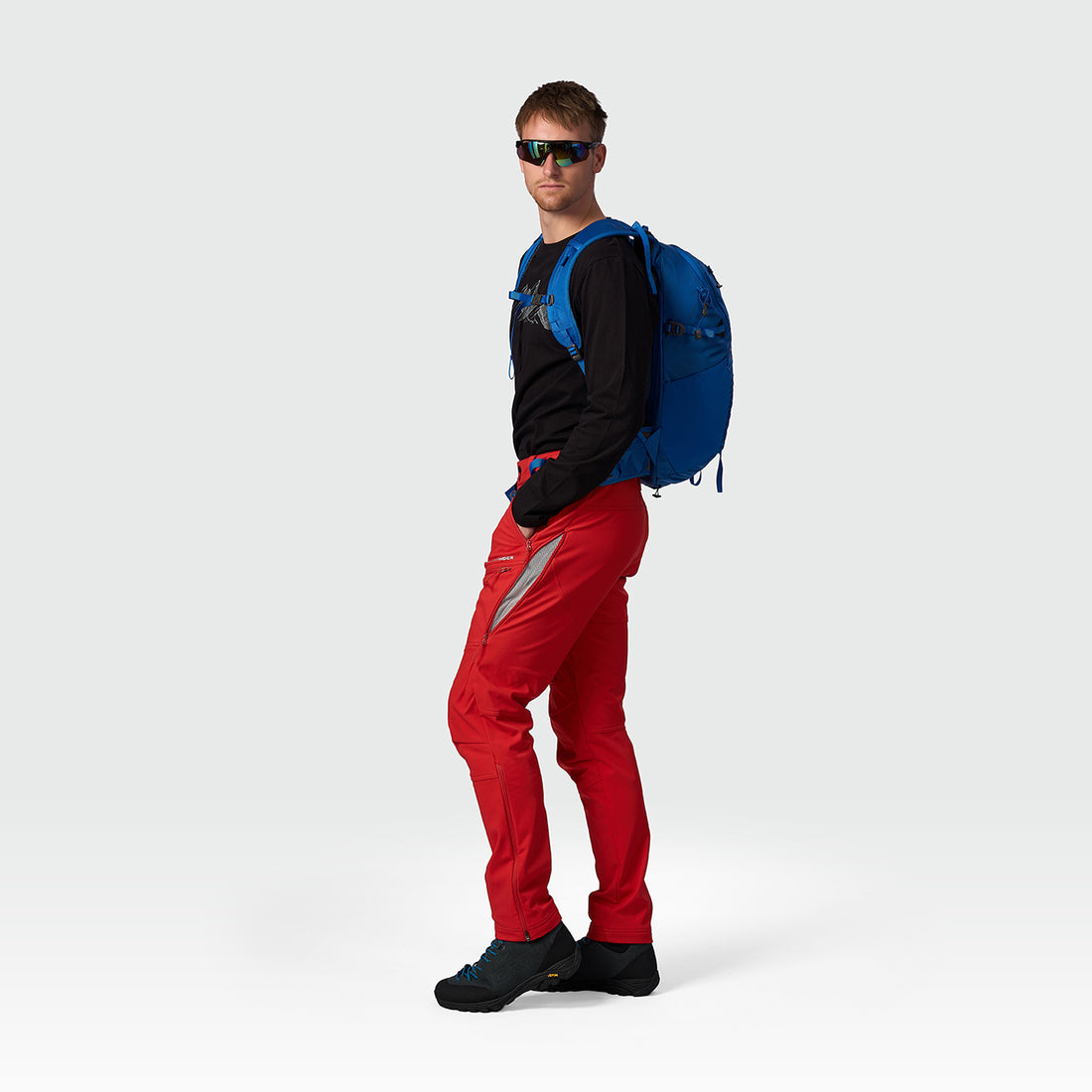 men's outdoor winter softshell pants 3L