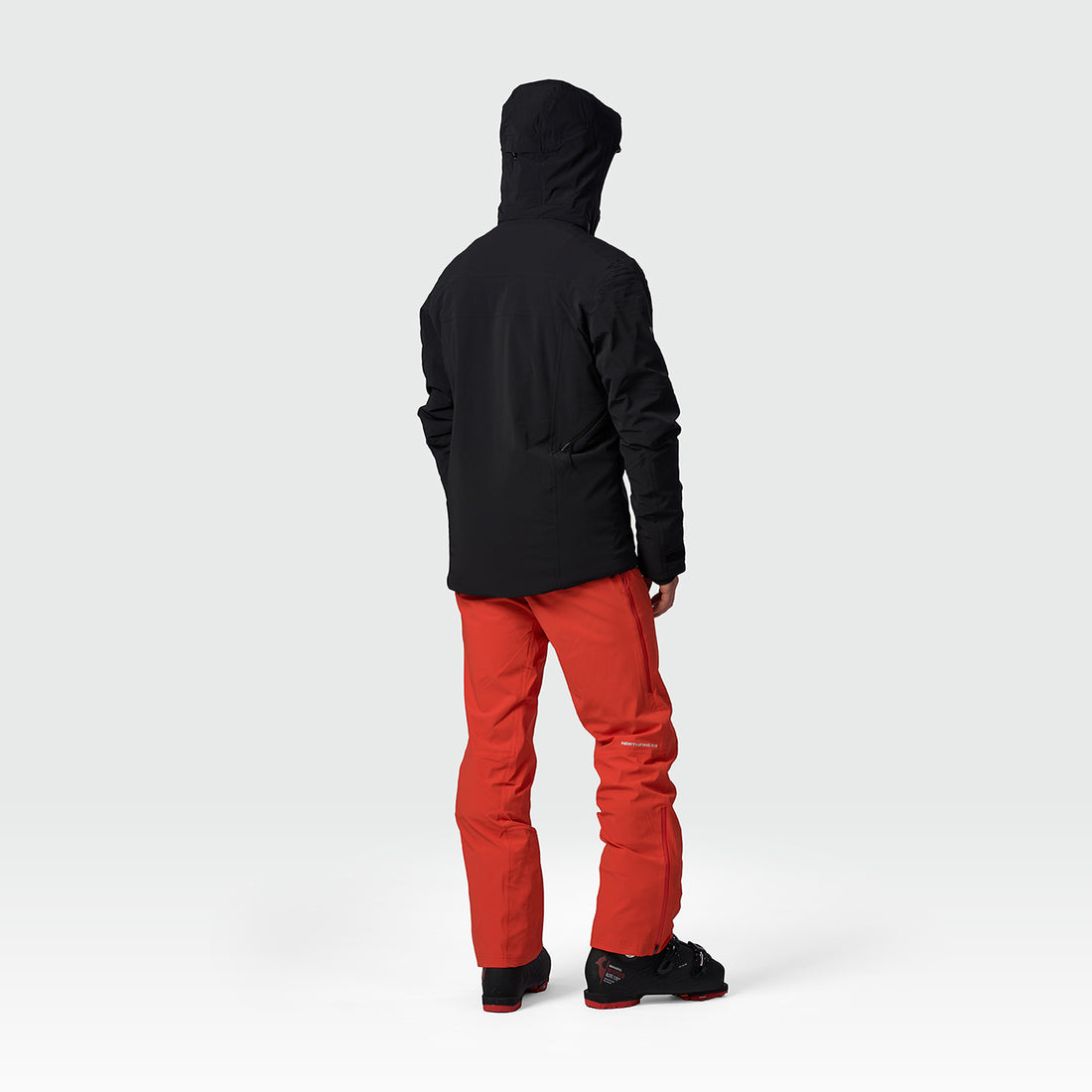 men's ski technical jacket fully featured