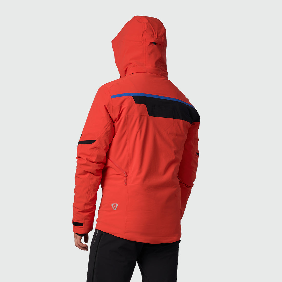 men's ski technical jacket fully featured