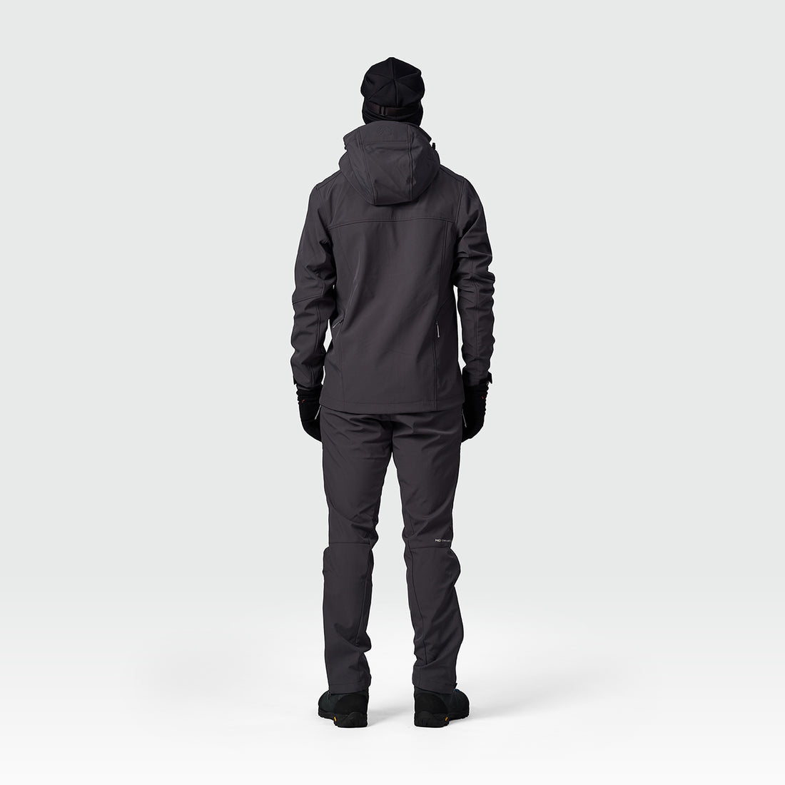 men's softshell hood off jacket 3L