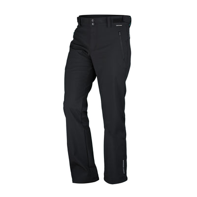 Men's softshell pants outdoor extra long GERON - without stitching the bottom hems